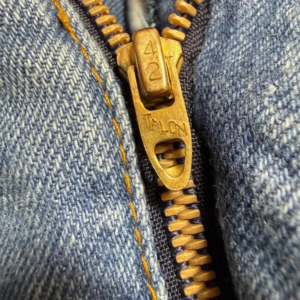 Vintage Levi's Jeans Mens 36x34 (Fits 35x33) Blue Bootcut Faded Distressed Work